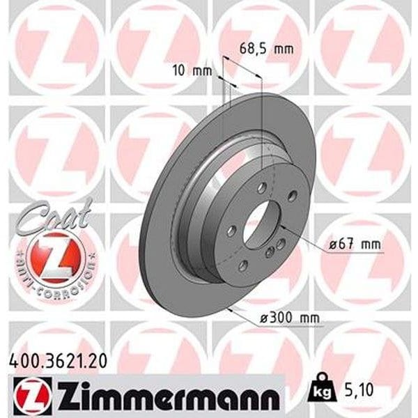 Brake Disc - Standard/Coated,400.3621.20